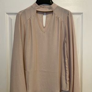 Blush blouse size XS